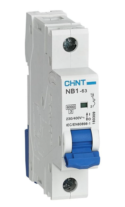 Авт. выкл. NB1-63 1P 10A 6кА х-ка C (R)   (CHINT)