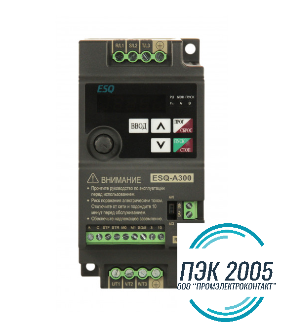 Частотный преобразователь ESQ-A300-021-2.2K 2.2 кВт, 11А 200-240В